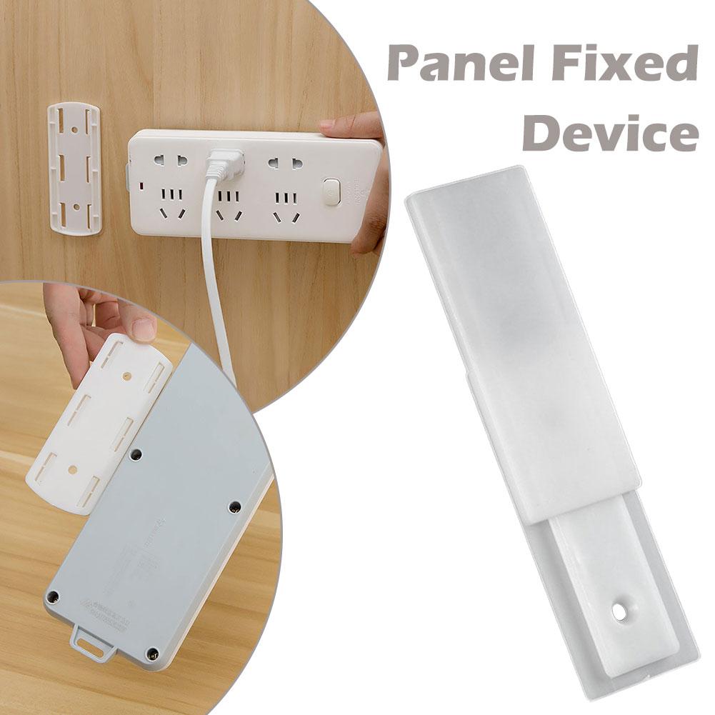 Домашний самоклеящийся фиксатор розетки, органайзер для проводов, полоска, держатель вилки, мощная наклейка L8O7