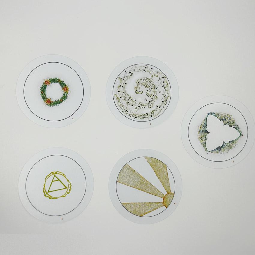 78 Cards The Transparent Oracle PVC Cards Paper Manual With White Cloth Card Games