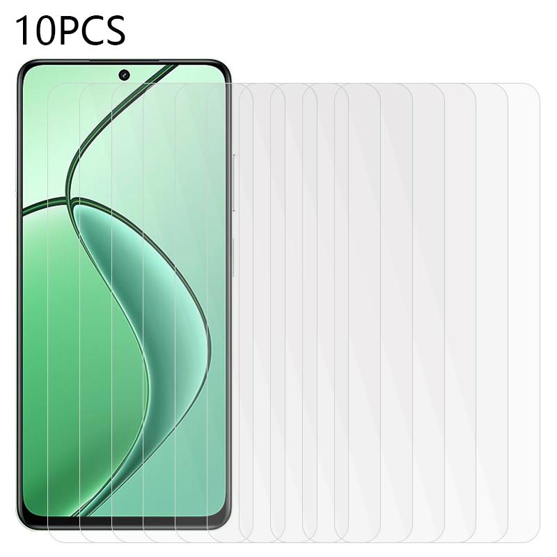 10 шт. Защитное стекло для экрана Realme 12x 5G, 2.5D, 0.3 мм, Сверхпрозрачная пленка