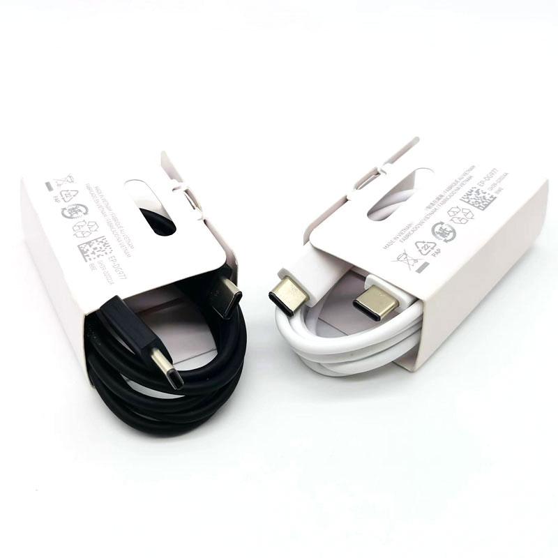 For Samsung Galaxy Z Flip Fold 6 5 4 3 2 S24 S23 S22 S21 S20 A15 A35 A55 3A USB Type C To Type C Cable Super Fast Charging Line