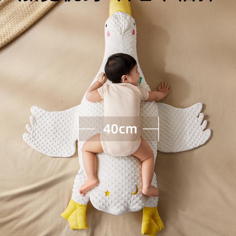 Детская выхлопная подушка Big White Goose успокаивает новорожденных и младенцев, предотвращает вздутие живота, ложится кишечник, спит, обнимает подушку, устройство спящего бога
