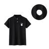 LiNing Customizable Outdoor Versatile Logo Print Comfortable Loose Fit Drop Shoulder Polo Shirt Unisex Tops APLT137-1(TEAM1016-A21)