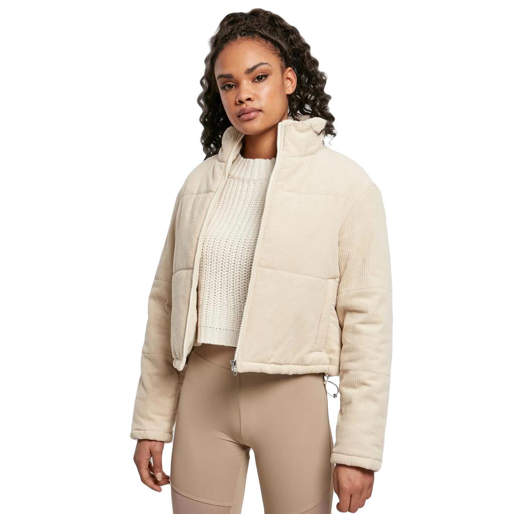 Urban Classics Womens/Ladies Corduroy Puffer Jacket