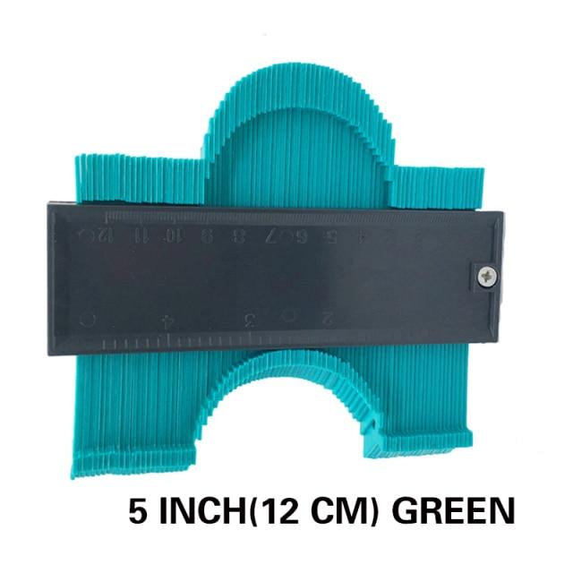 Профиль Контур Калибр Линия Копировальная линейка Шаблон для резки Строительство Деревообработка Измерительный инструмент Инструмент для керамической плитки