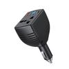 Car Truck Mounted Inverter 12V/24V to AC 110/220V Multi-function Car Power Inverter With Display Type-C USB Chargers Lighter