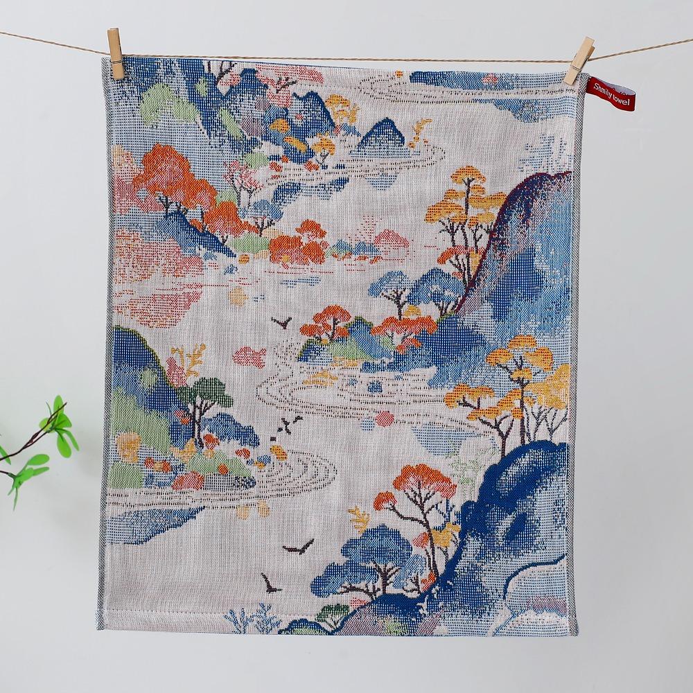 4 Layer Cotton Gauze Large Hand Towel Soft Kitchen Towel Pure Cotton Face Towels  Home Restaurant