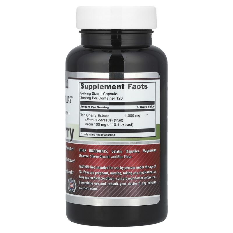 Tart Cherry, 1,000 mg, 120 Capsules