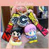 Очаровательный брелок Dragon Ball Goku из мягкой резины, аниме-аксессуар для ключей, креативный держатель для ключей от машины