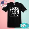 Мужская черная футболка The Police Размеры S-5XL