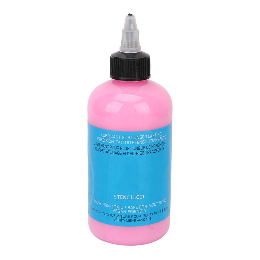 Pink Tattoo Transfer Cream Moisturize Skin Friendly Fast Print Long Lasting Tattoo Stencil