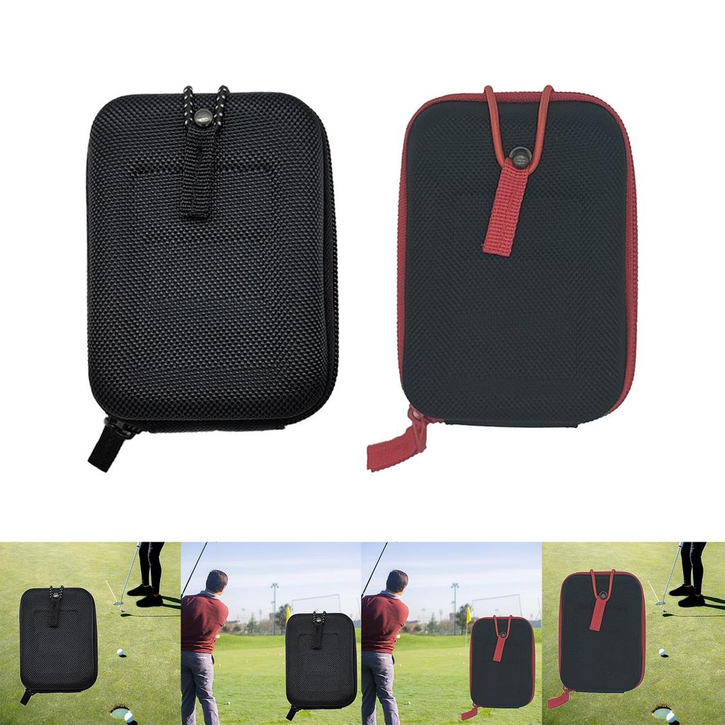 Golf Range Finder Storage Case Equipment Zipper Cover Carrying Bag Protective Holder Hard Pouch Shell EVA for Hunting Traveling