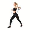 1pc 4-Level Resistance Bands with Handles for Home Workouts and Strength Training  Perfect for Yoga, Pilates,and Fitness Equipm