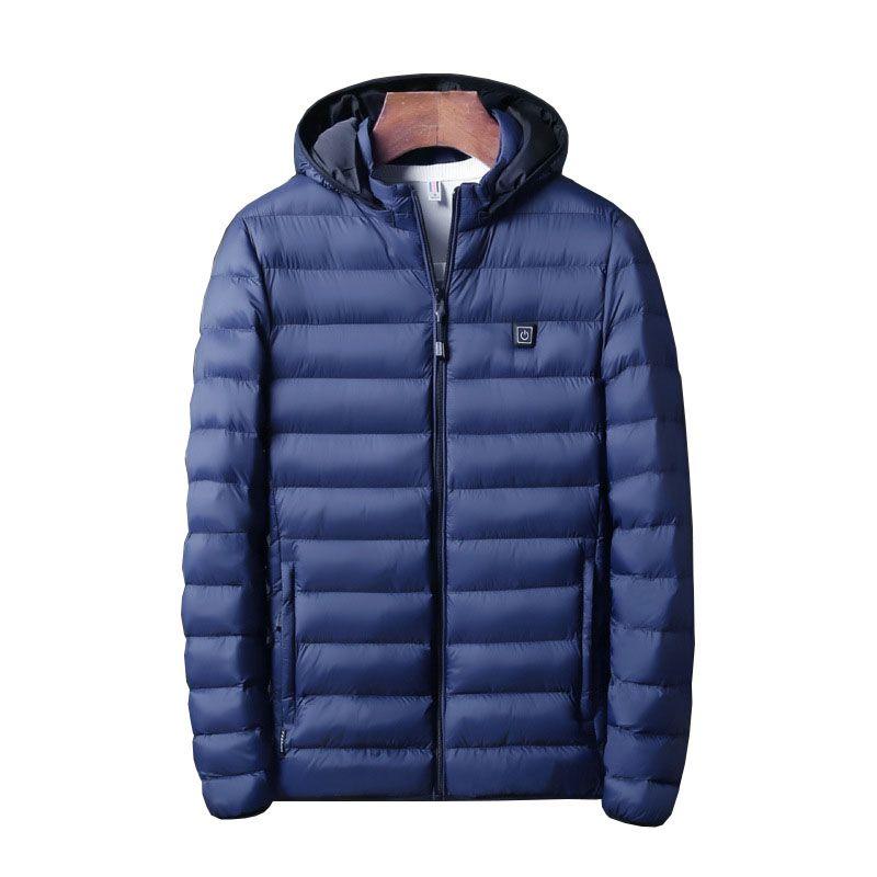 Usb Electric Heated Coat Jacket For Men With Soft And Comfortable Thermal Warmth