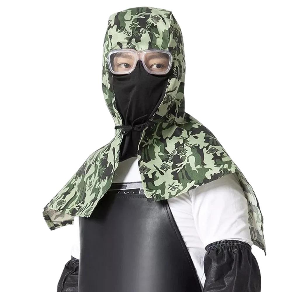 Камуфляжная сварочная шейная крышка для мужчин и женщин, сварочные линзы, новые защитные шапки