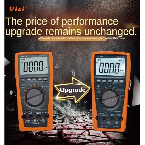 Мультиметр VICI VC97A, True RMS, многофункциональный, высококачественный, универсальный, 4000 отсчетов, автоматический выбор диапазона, цифровой, NCV