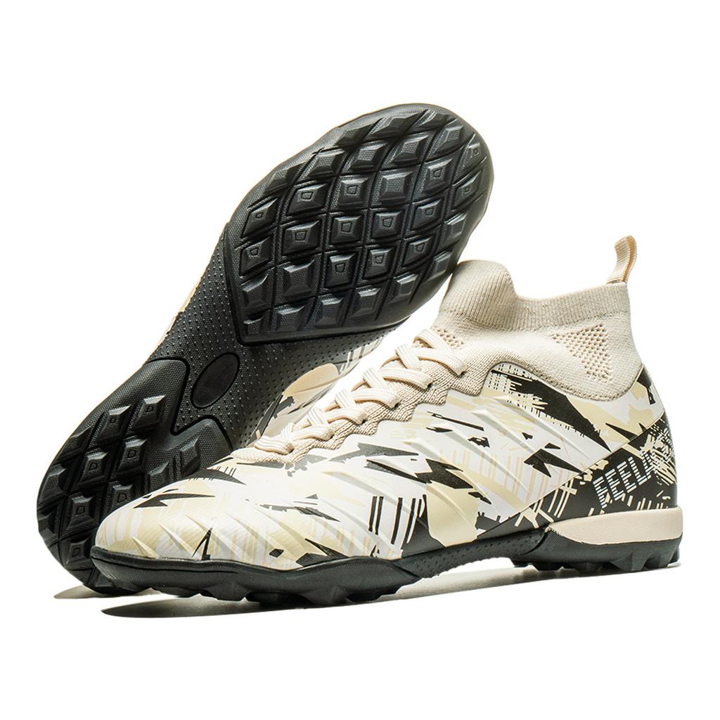 Футбольные бутсы с высоким верхом, сломанные шипы, шипы для искусственного газона, кожаные ноги, для мальчиков и девочек, подростков, студентов, тренировочная обувь