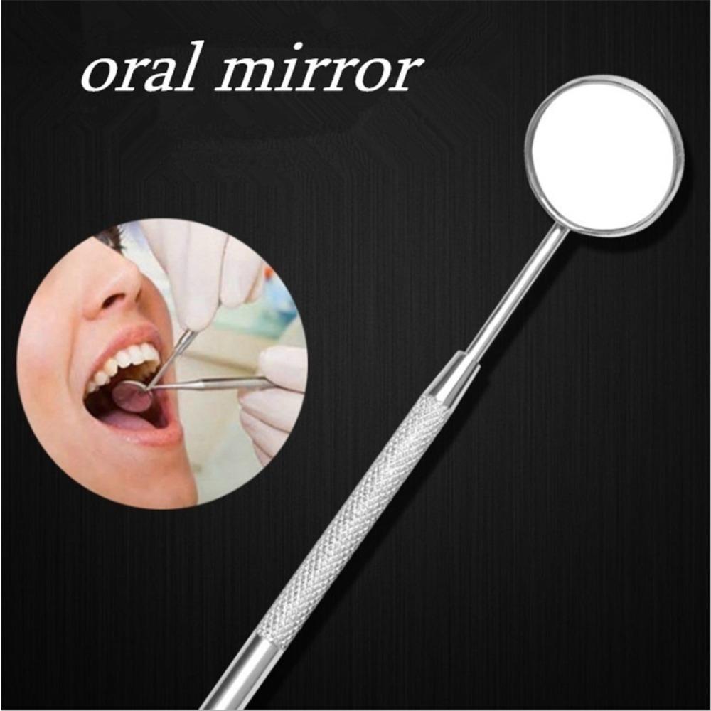 1PCS Household Oral Care Tools Can Prevent Foggy Dental Mirror Dental Checker Mirrors collegecottonplier dentalexaminationkit
