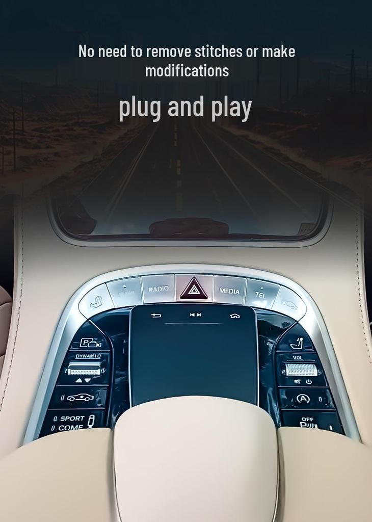 Мышь центрального управления Plug-and-Play для Mercedes-Benz S-Class W222 (2014-2017)