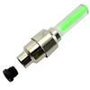 Bike decoration,Bike Gas Nozzle,4 Pieces,glow sticks,Valve Core,wheel lighting,LED Spokes,lamp of - Green[B1110]