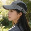 Adjustable Cycling Sun Hat Breathable Peaked Cap Fashion Trucker Cap  Unisex