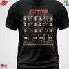 Футболка Led Zeppelin, Футболка с тура по США 1975 года, Винтажная футболка рок-группы, Унисекс футболка, репринт