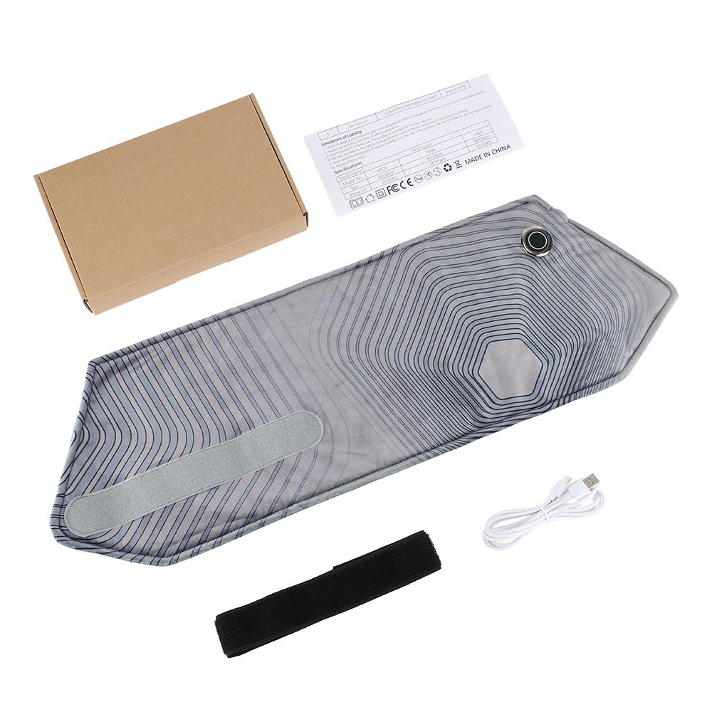 Graphene Warming Waist Belt Electric Heating Pad Hot Compress Shoulder Leg Lumbar Belt Back Waist Support All-round Warm