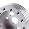 Steering Wheel Bolt Adapter, 6 Hole to 3 Hole Aluminum Hub Spacer, 0.5" 1" Thickness for Racing Car Steering Column