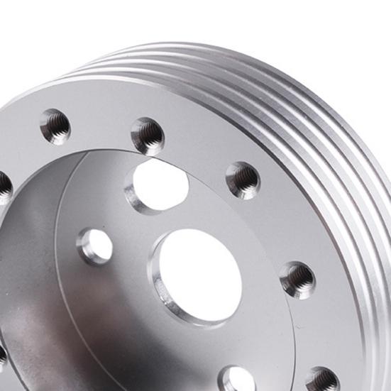 Steering Wheel Bolt Adapter, 6 Hole to 3 Hole Aluminum Hub Spacer, 0.5" 1" Thickness for Racing Car Steering Column