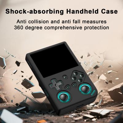 Защитный чехол для игровой консоли ANBERNIC RG 35XX Pro, противоударный протектор для портативной игровой машины, силиконовая накладка-скин, корпус, игровые аксессуары