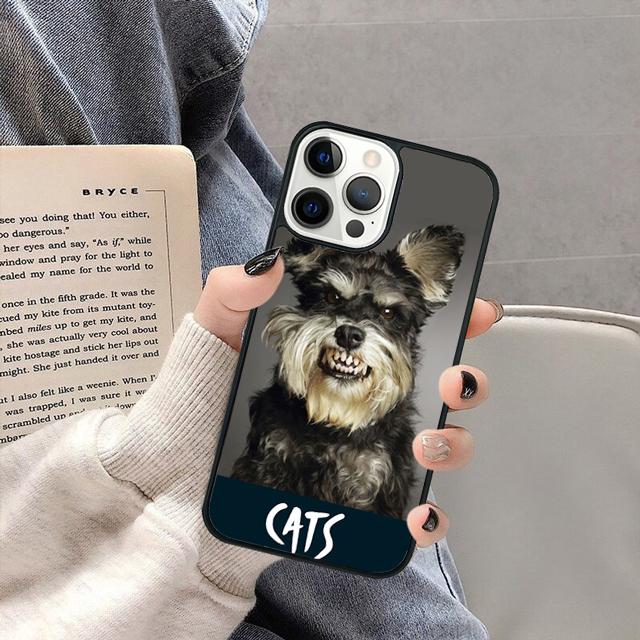 Милый щенок миниатюрного шнауцера Чехол для телефона Cover для iPhone 17 Air 16 16e 15 13 14 11 12 Pro Max Max Plus coque fundas Shell