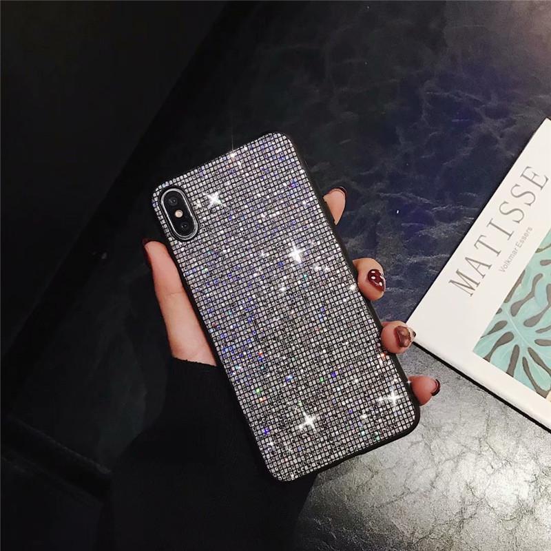 Чехол блестящий различных цветов, для Samsung Huawei Xiaomi iPhone