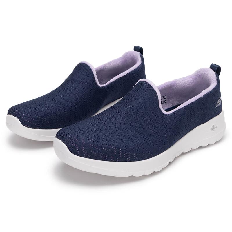 Skechers Женские мокасины для ходьбы на флисовой подкладке