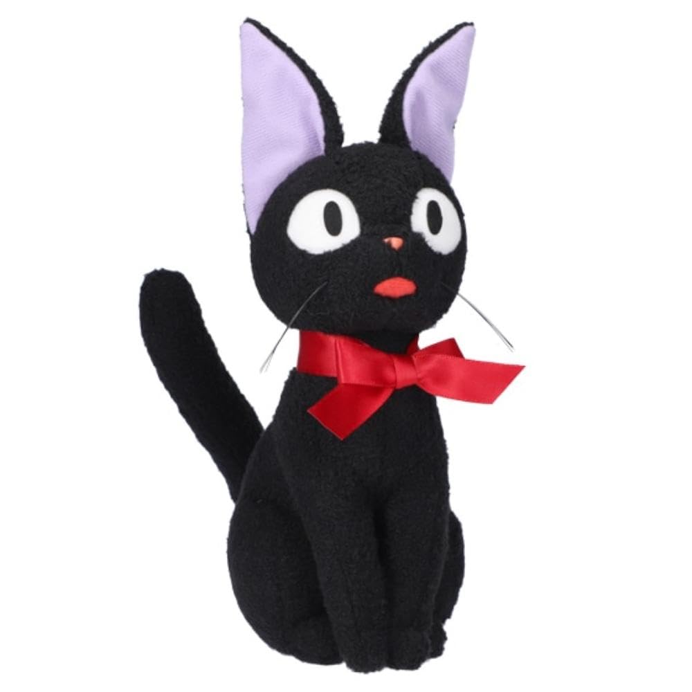 Sun Arrow Studio Ghibli Heartwarming Jiji Plush Toy M Open K9351