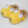Winter Cartoon Plush Slippers, Cute And Funny Home Floor Cotton Shoes, Warm Bags And Adult Cotton Pads.
