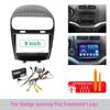 For 2013-2016 Dodge Journey & 2012-2014 Fiat Freemont 9 Inch 2 Din Android Car Radio Fascia Stereo Head Unit