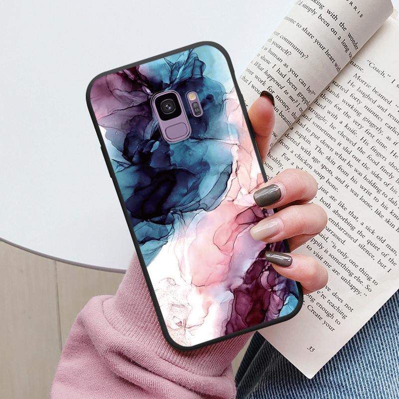 Цветной Роскошный Мраморный Чехол Для Samsung Galaxy S9 S 9 Plus Fundas Мягкий Силиконовый Защитный Задний Чехол Для Samsung S9 Ударопрочный Чехол