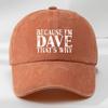 Alphabet Print Soft Top Baseball Cap | Vintage , Sweat Absorbing for Spring Summer Outdoor