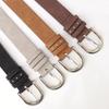 Suede Belt Women'S Pressure Beads Western Style Women'S Belt Personalized Simple Pin Buckle Belt