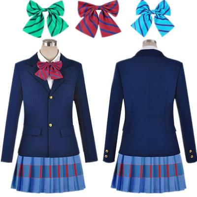 4 шт. аниме Lovelive Love Live косплей костюм Косака Хонока Минами Котори Аясэ Эли Тодзё Нозоми Нишикино Маки школьная форма