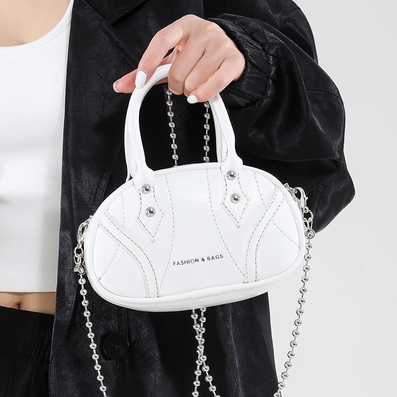 Персонализированная сумка-боулинг в стиле Spice Girl, нишевый дизайн, портативная, в зарубежном стиле, универсальная сумка кроссбоди на цепочке, женская