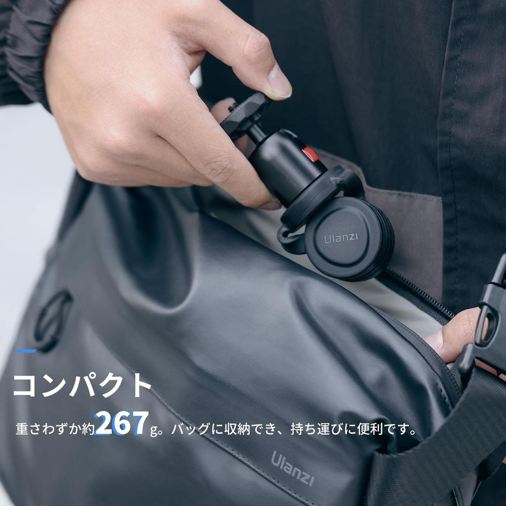 Ulanzi Camera Magnetic Stand Rotatable Free Head GoPro Accessories Camera Tripod Mount Inch Screw Magnetic Stand Set Ball Head for with Action Cameras