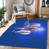 Soccer Player Action Carpet Perfect for Entryway Bedrooms Hallway Outdoor Antislip Carpet Decorate Offices Luxury Gift for Birthday, Christmas, Weddin