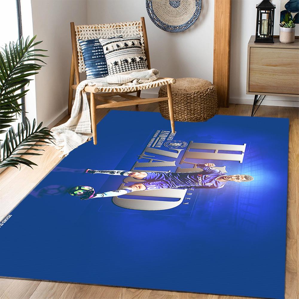 Soccer Player Action Carpet Perfect for Entryway Bedrooms Hallway Outdoor Antislip Carpet Decorate Offices Luxury Gift for Birthday, Christmas, Weddin