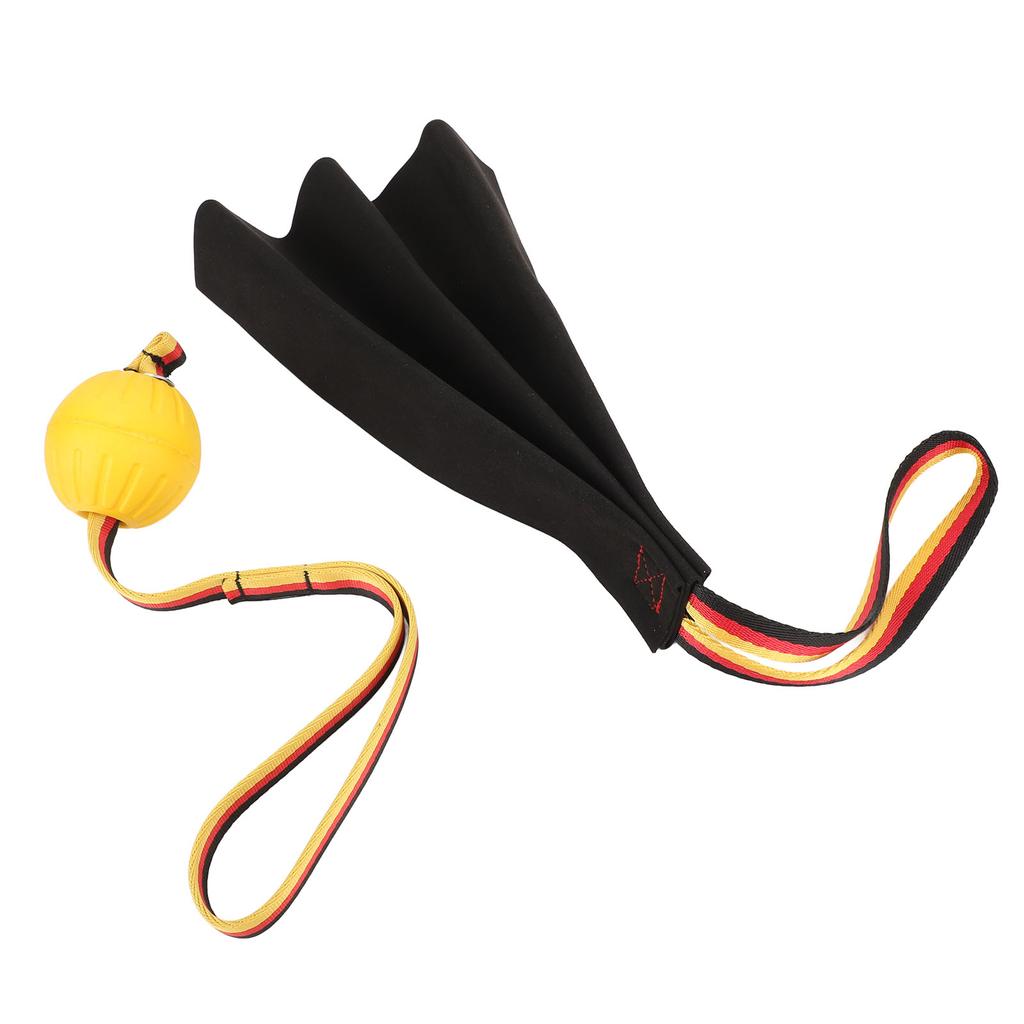 Leather Bite Rag Multifunctional Tear Resistant Interactive Dog Training Bite Rag