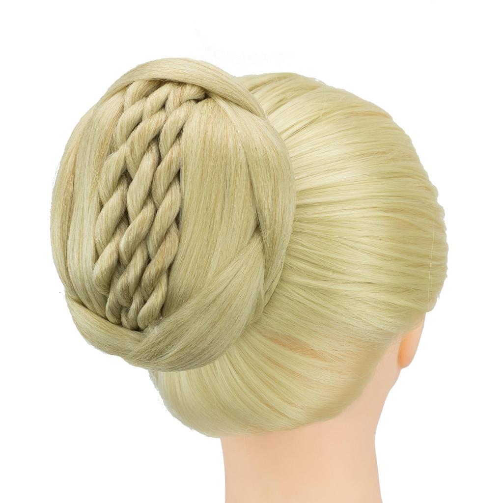 Плетеный шиньон для танцовщицы, покрывало для волос в виде пончика, резинки для волос, булочка для волос, заколки для парика, прическа, головной убор на свадебную вечеринку