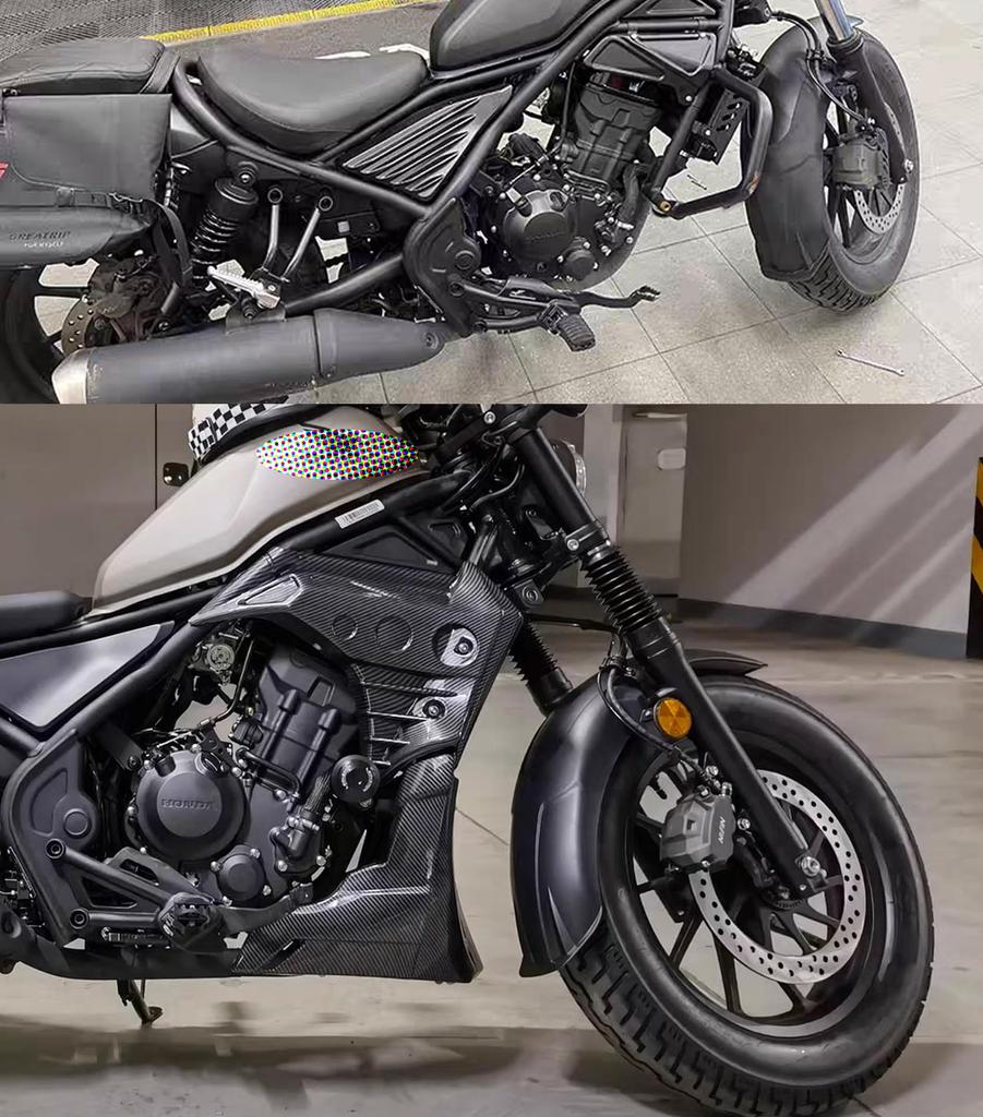 Совместимые модели: Rebel 250 500 2017-2026 Переднее крыло Грязезащита Расширитель 20 см Расширитель Крыла Грязезащита Мотоцикла Защита от брызг Rebel 250 Custom Par