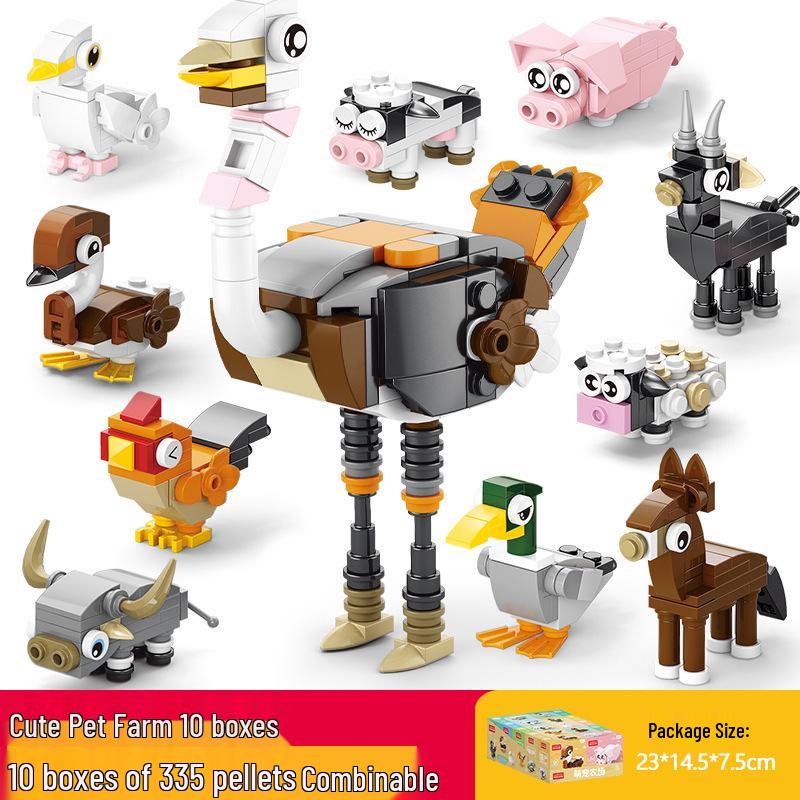 Модель динозавра от Lele Bros: Конструкторы для детей - Совместимы с Lego