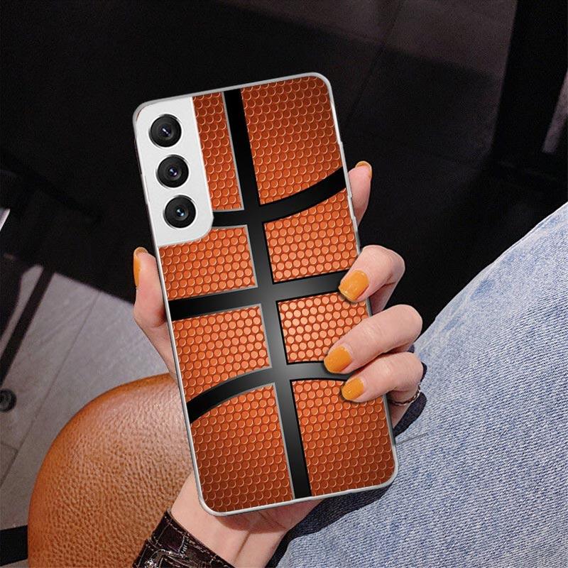Basketball Basket Play Phone Case For Samsung Galaxy S24 S25 Edge S26 Ultra S23 S22 S21 Plus S20 FE + Personalized Print Cover G