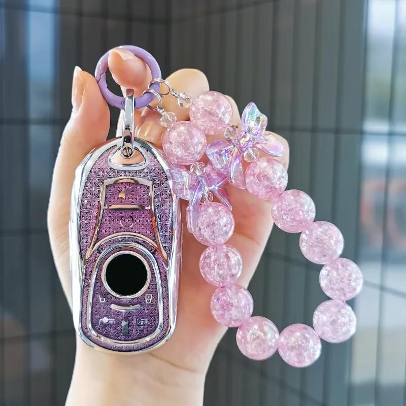 Suitable For 23 Buick Gl8 Keycases 17-22 Gl8 Avenir Keycover Key Shell Keychain Buckle Case For Women