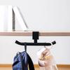 Rotatable Desk Edge Bag Hook Carbon Steel Hanging Handbag Holder Desk Headset Hanger  Student
